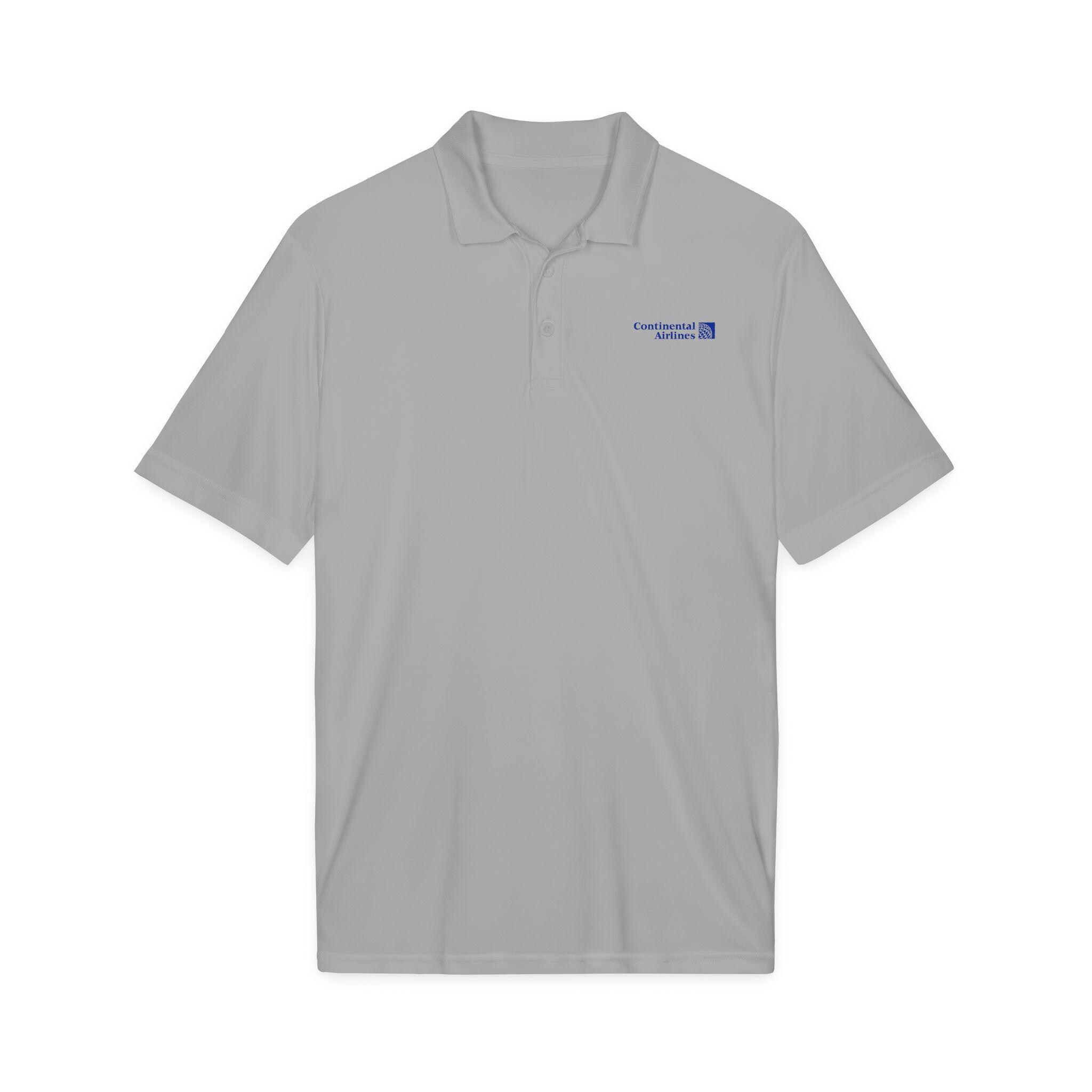 Continental Airlines Vintage Logo Polo Shirt - Classic Aviation