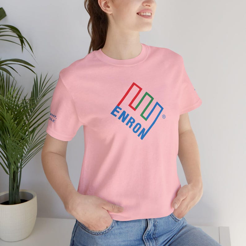 Enron T-Shirt - Ask Why A-Hole (sleeve) image 12