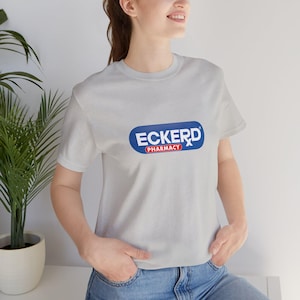 Camiseta con el logotipo vintage de la farmacia Eckerd: estilo retro de farmacia