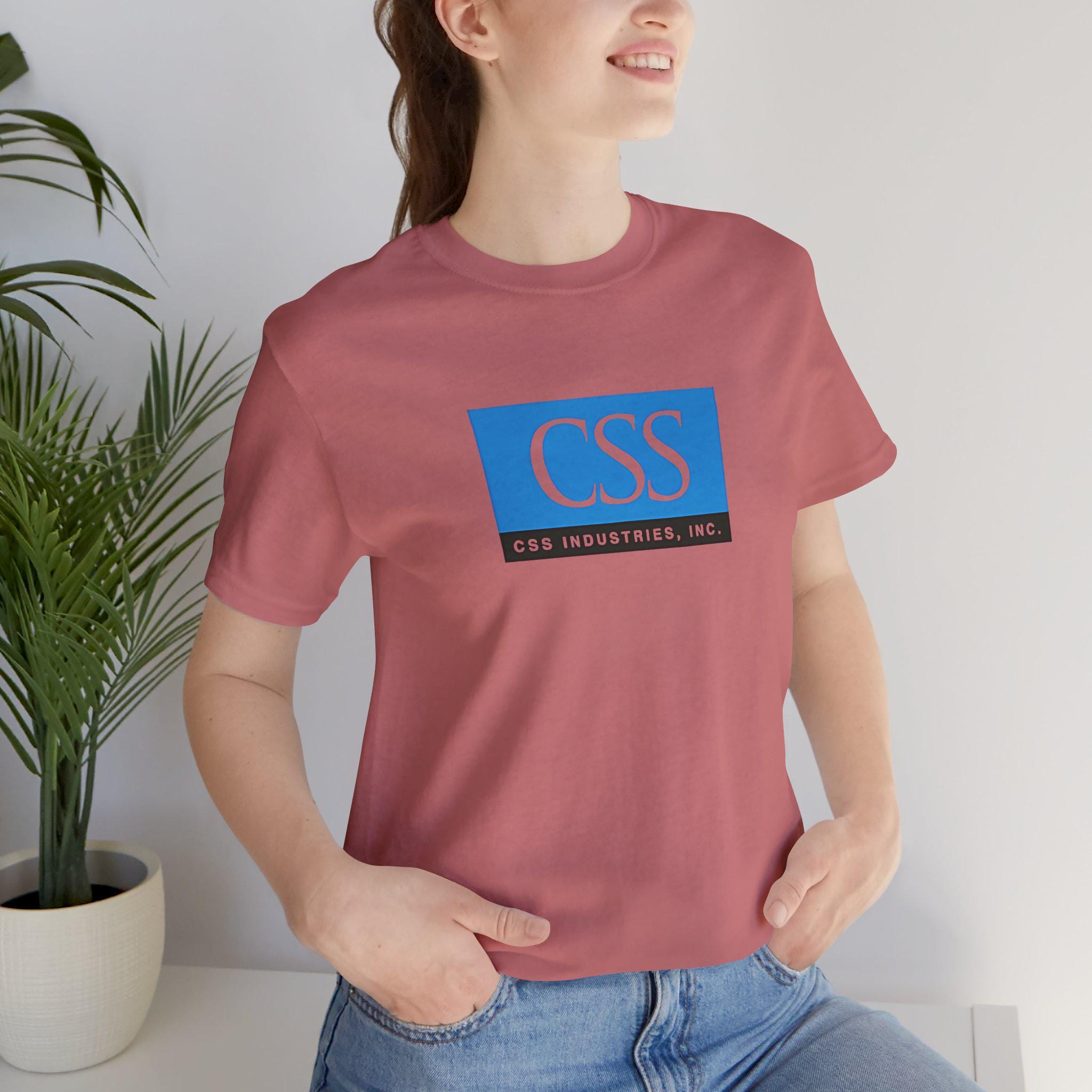 CSS Industries Vintage Logo T-shirt - Retro Craft Supplies Gift Wrap ...