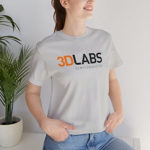 Camiseta con el logo de 3Dlabs: Camiseta de la compañía con gráficos retro