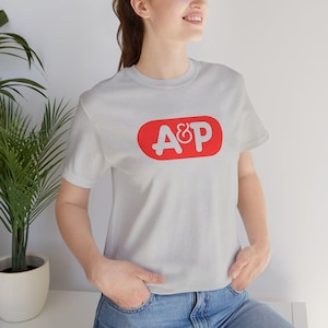 A&P Vintage Logo T-shirt - Retro T-shirt van een supermarktmerk