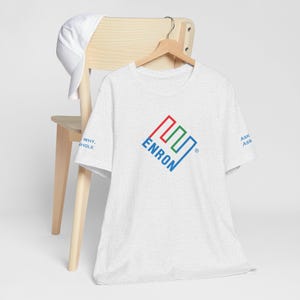 Enron T-Shirt - Ask Why A-Hole (sleeve) image 18