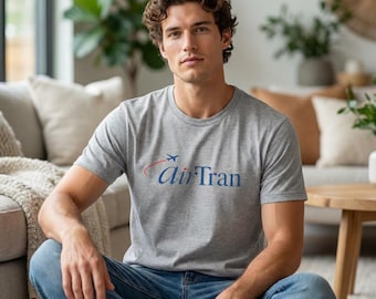 AirTran Airways T-Shirt Vintage Airline Graphic Tee