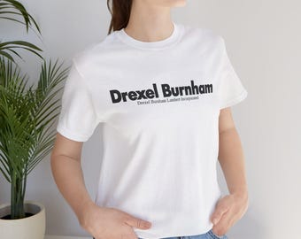 Drexel Burnham Lambert Retro Logo T-Shirt – 1980s Finance Nostalgia Wear