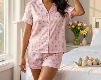 conjunto de pijama de gatos