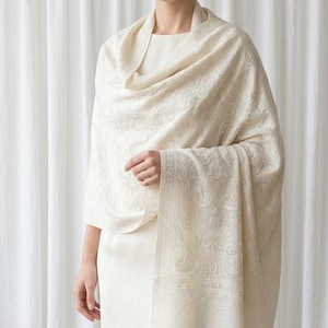 off white shawl and wraps for evening dresses Women's Shawls and Wraps for Evening Dresses Wedding Scarf Elegant Bridal  Stoles Shrug for Bride and Bridesmaid