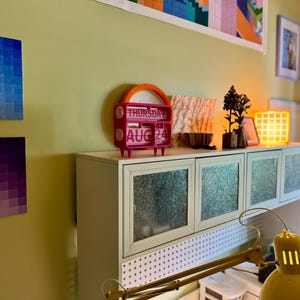 Calendario perpetuo da scrivania stampato in 3D – Decorazione per ufficio con colori personalizzati immagine 3
