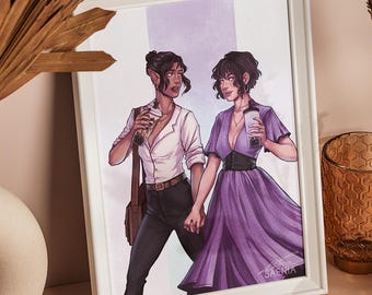 Suray & Ryia Print