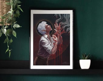 Baldurs Gate III Astarion Print