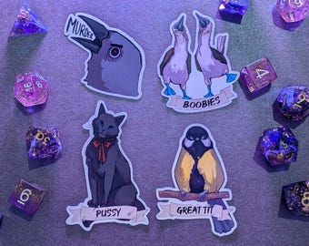 Totally Innocent Animals Stickerset