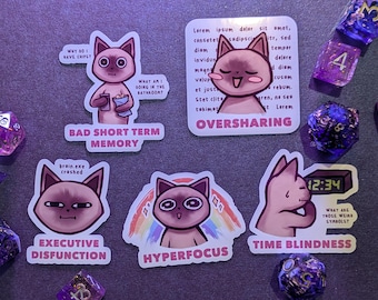 ADHD Starter Pack Stickerset