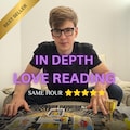 SAME HOUR | Very Detailed Exact Thoughts Exact Feelings Reading, Tarot Love Reading, What is He Thinking, Future Love insights, Psychic Love product logo