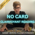Same Hour Clairvoyant Psychic Reading, No Cards, Intuitive Telepathic Insight product logo