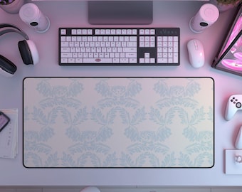 Art Nouveau Desk Mat | Large Mouse Pad | Gaming Deskmat | Keyboard Mousepad | Desk Accessories