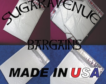 50 6x10 Extra Wide Poly Bubble Mailers-Top Quality - Tough - X-Wide 6.5&quot;-#0 Size ** FREE SHIPPING**