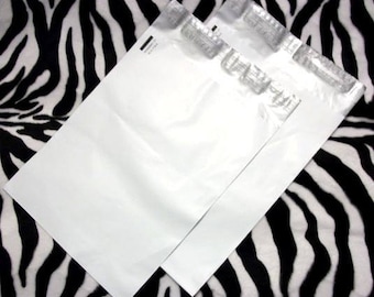 U.S.A. Made**25 to 100  9&quot;x12&quot; White Poly Mailers Shipping Envelopes/Bags Strong-FREE Shipping-Professional Appearance Top Quality*9x12