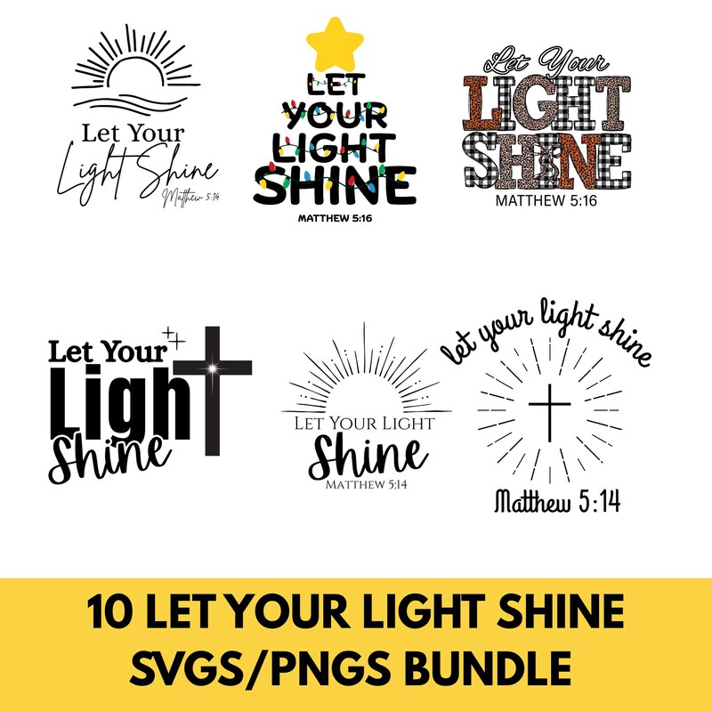 Jesus is the Light of the World Clipart - Etsy