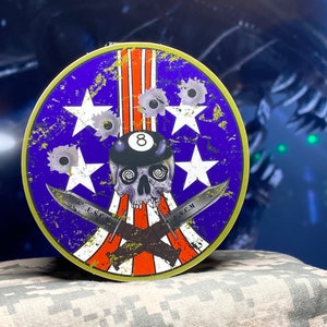 Crazy 8 Platoon sticker