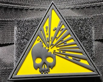 Skull Pop velcro patch