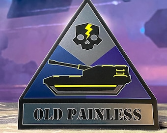 Helldiver Armor Division sticker