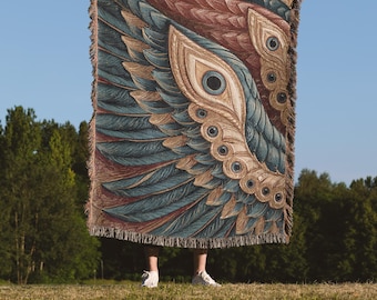 Cherubim – Webdecke | Gobelin-Stil Wohndekor | Sakrale Kunst Textil