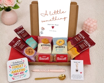 Costa Coffee Gift Box, Letterbox Coffee Biscoff Treat Hamper, Client Gifts set, Employee appreciation, Business gift, Custom Corporate Gifts