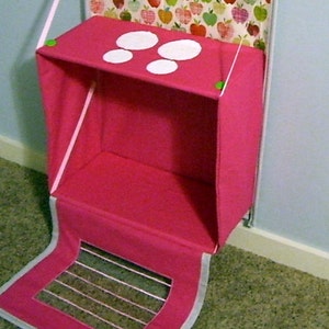 Folding fabric Play Kitchen e-pattern. Store away when not using. image 4