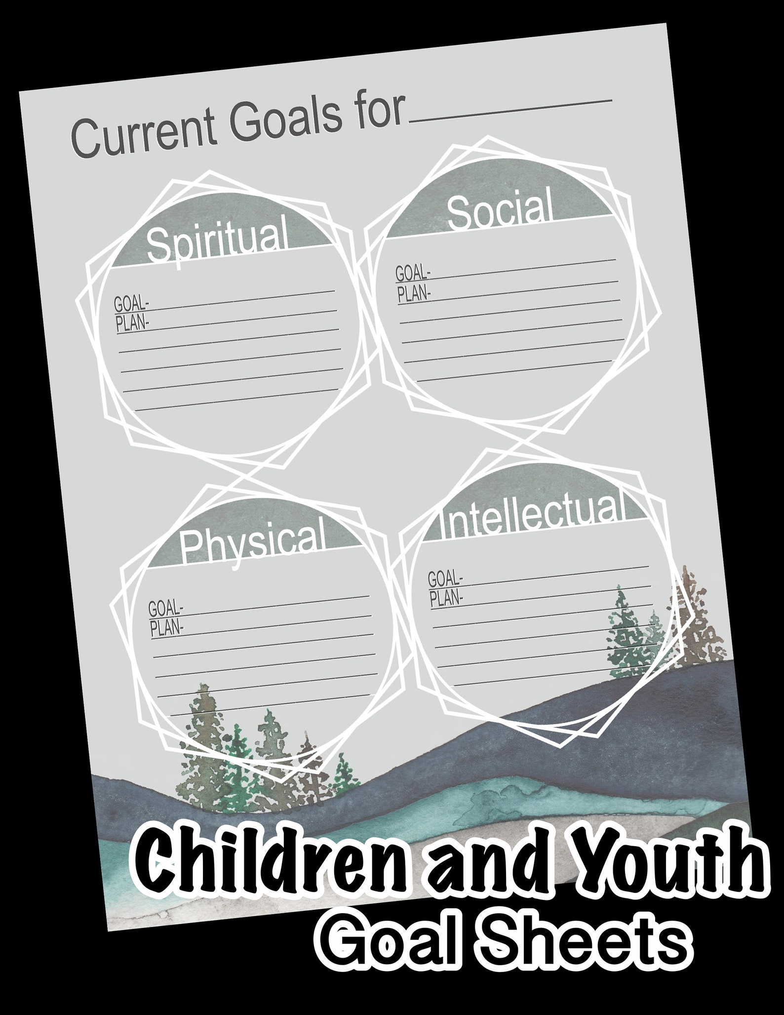 Lds Youth Goals Printable Free : Strive Planforawesome Printables Lds