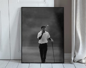 Impresión de golf - Fotografía deportiva vintage (Descarga digital)