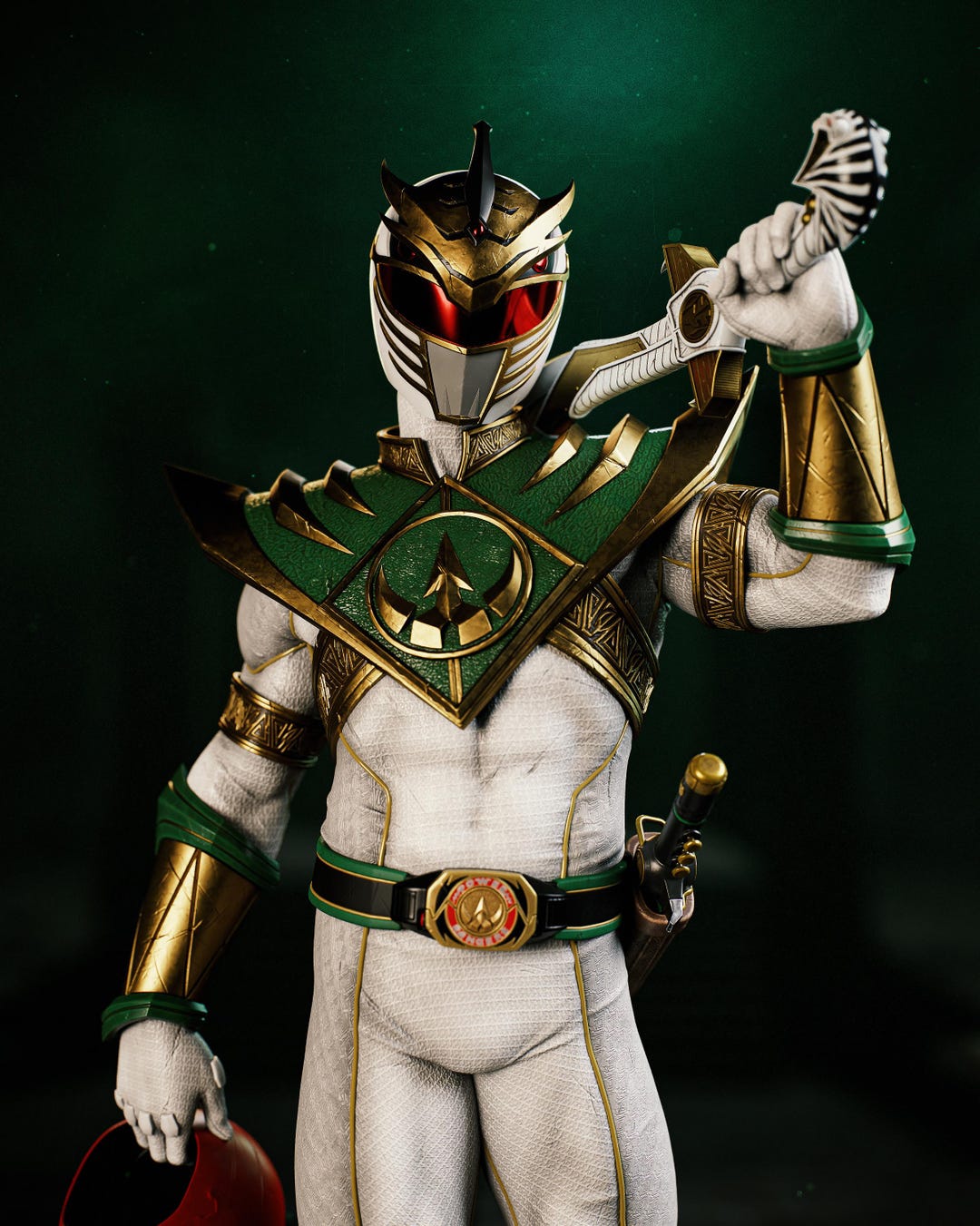 Dark Elite Ranger | 3D Resin Print Figure | Collectible Unpainted ...