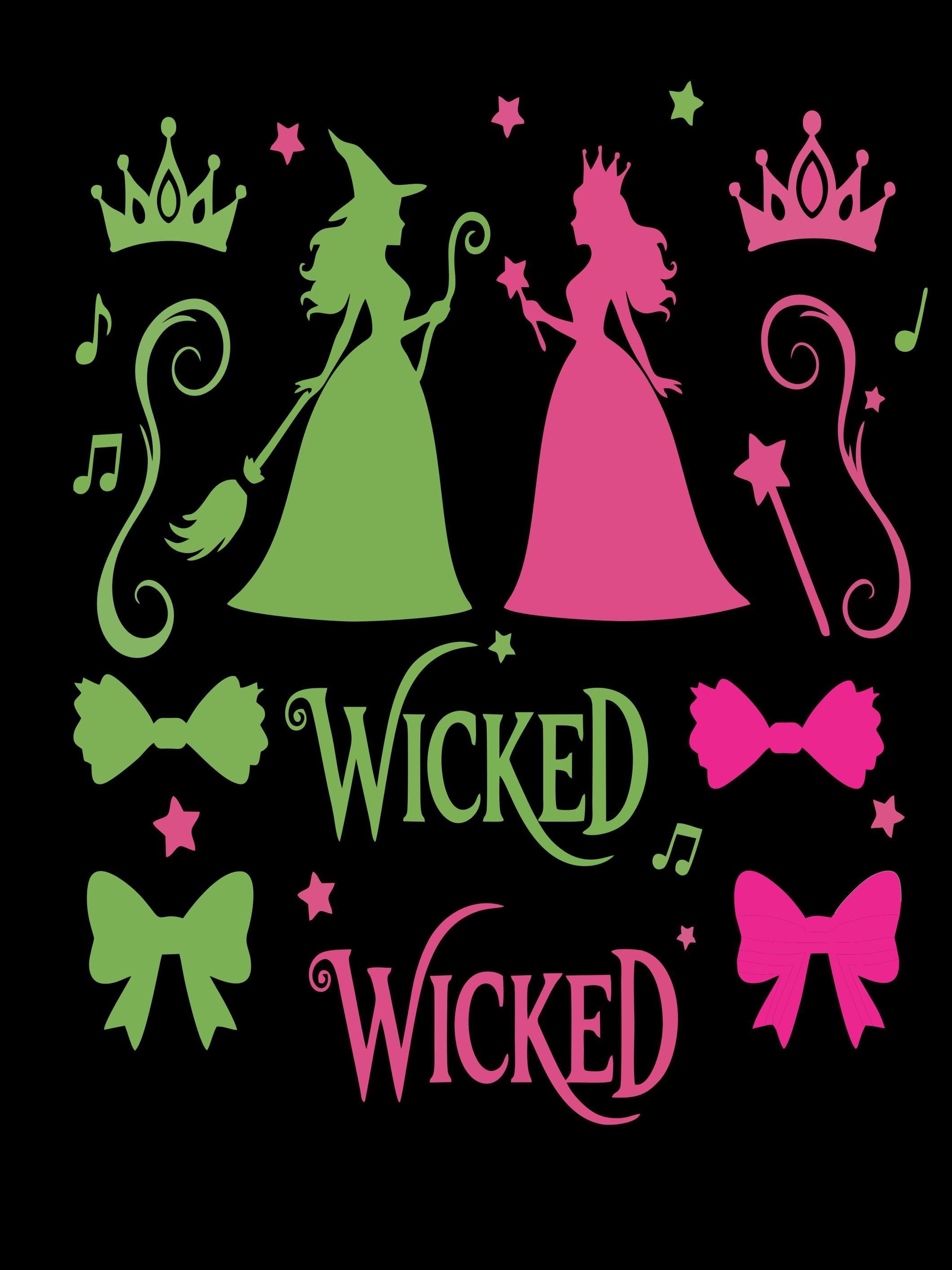 Wicked Felpa Con Cappuccio Reversibile Per Donna – Glinda Rosa E Elphaba Verde, Taglia Unica, Merchandise Ufficiale