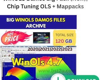 WinOLS Damos Files Pack | ECU Tuning Map Pack EDC16 EDC17 Bosch Diesel & Petrol | Remap Definitions Database