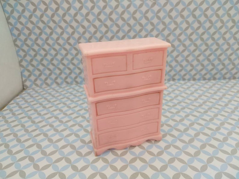 Renwal Baby Pink Chiffarobe Dresser Drawers Open Baby Etsy