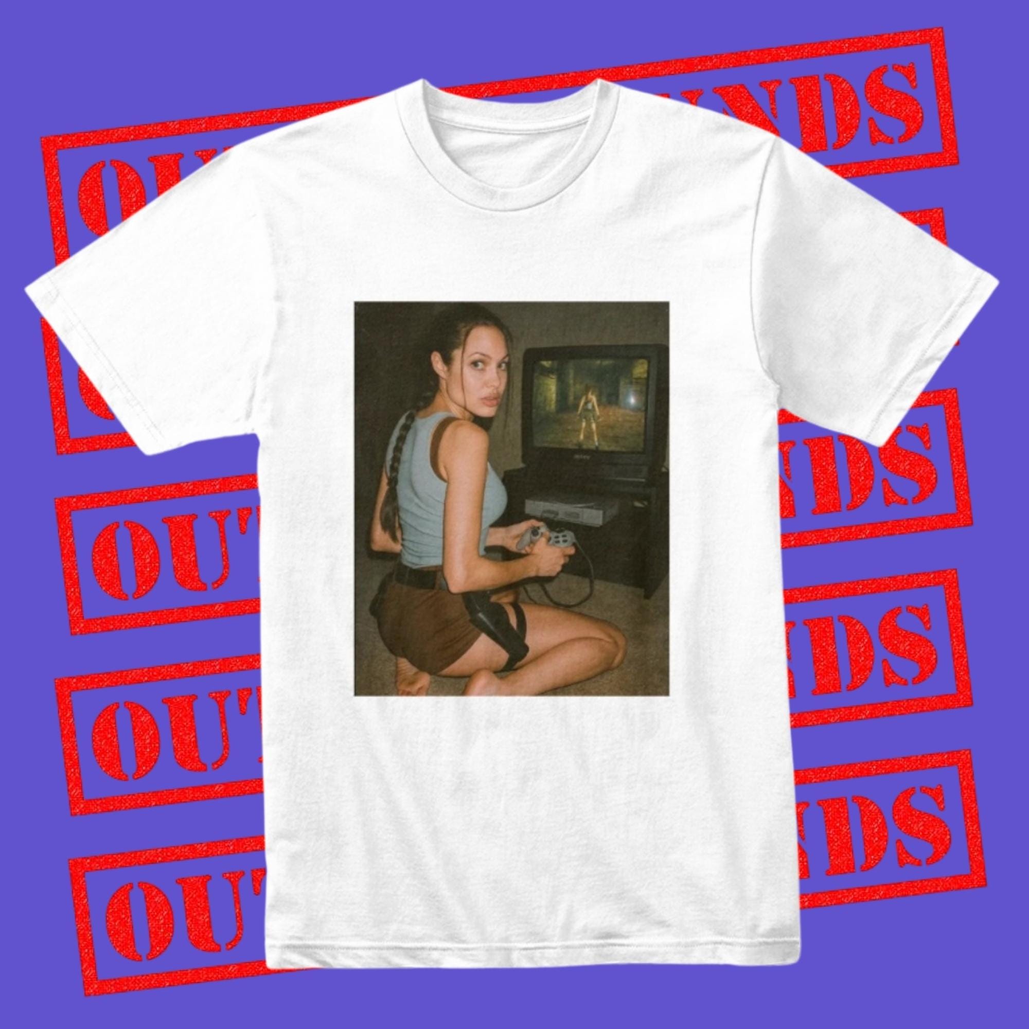 Angelina Jolie Shirt - Etsy Australia