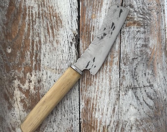 Cuchillo de chef forjado a mano