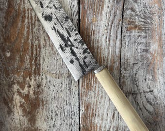 Cuchillo de chef forjado a mano