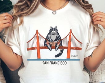 Comfort Colors® Ryan Gosling Cat Shirt, Golden Gate Bridge Cat, Hail Mary, Project, Ryland Grace Cat Shirt