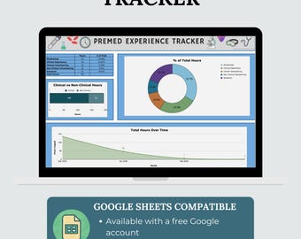 Premed Erfahrungs-Tracker - Dashboard für Klinische Projekte, Hospitation, Forschung & Volunteer-Stunden