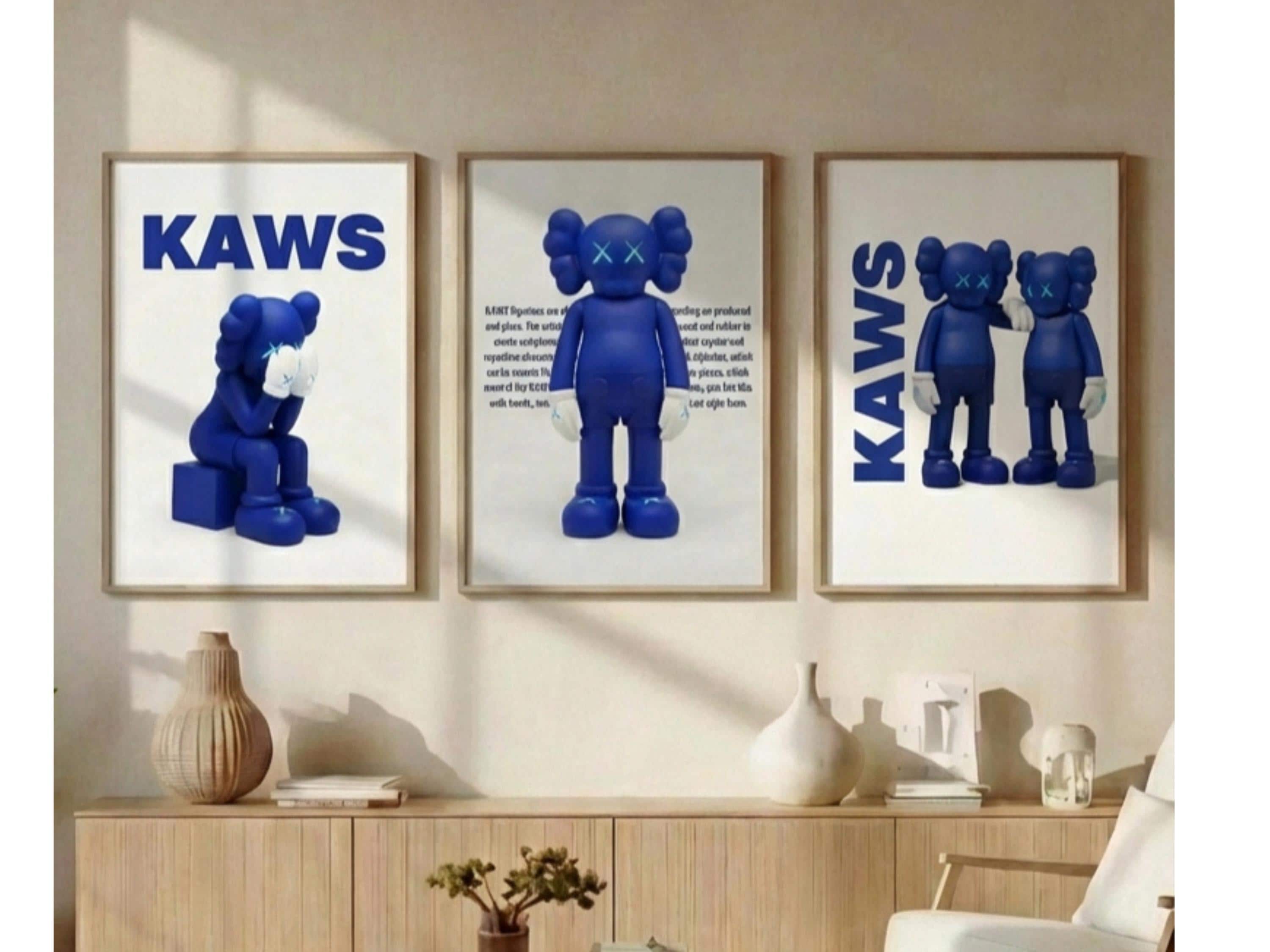 Blue Kaws - Etsy