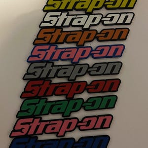 Strap-on Tool Box Badge Mac tool, Snap on, 3D Printed Tool Box Accessory | Garage Humor Gift for Mechanics, Car Guys & DIYers