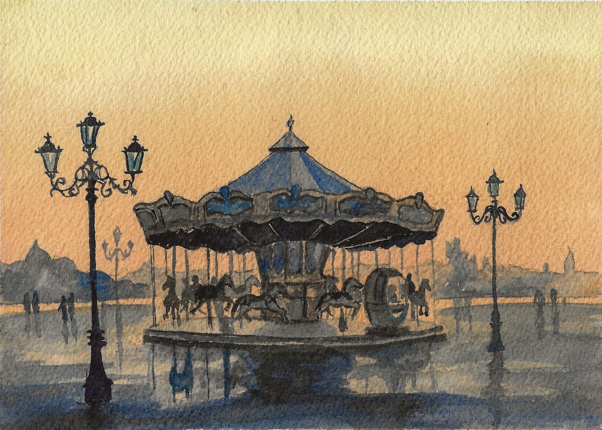 水彩画 - Etsy 日本