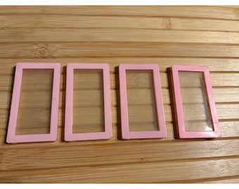Ventanas de repuesto para la casa de ensueño de Barbie de Mattel, modelo 2588-2339 (año 1985).