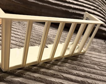 Pieza de terraza para la casa de ensueño de Barbie de 1978 (modelo vintage): balcón con estructura en A.