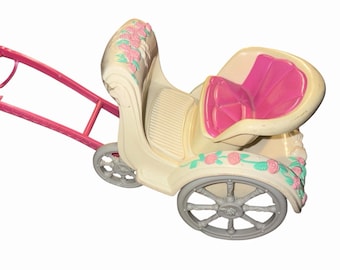 Casa de muñecas Fisher Price Loving Family 1999 CARROZA DE BODAS Recién casados