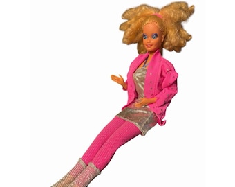 Barbie y los Rockeros Muñeca Barbie 1985 Mattel Primera Edición Superestrella