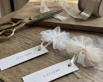 Italian tulle sample pack for veils
