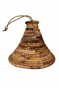 Handwoven African Banana Leaf Bulb Globe | Natural Woven Pendant Shade, Boho Ceiling Decor product logo