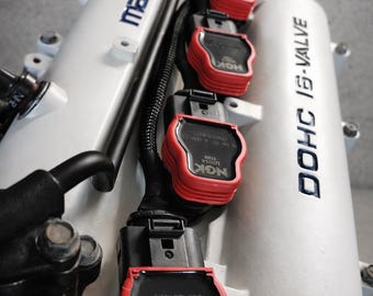 Kit de conversion bobines d'allumage R8 (bobines sur bougies) prêt à l'emploi pour Mazda MX-5 Miata NB/NBFL