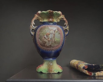 Jarrón de gres H.J. Harley-Jones, Inglaterra, circa 1920-30